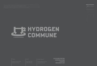 卯九氢气公社h2coffee品牌vis识别系统设计 因心设计